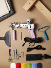 TukLoom Tufting Starter Saver Kit with AK-1 Gun, frame, yarn, and full tufting tools for beginners
