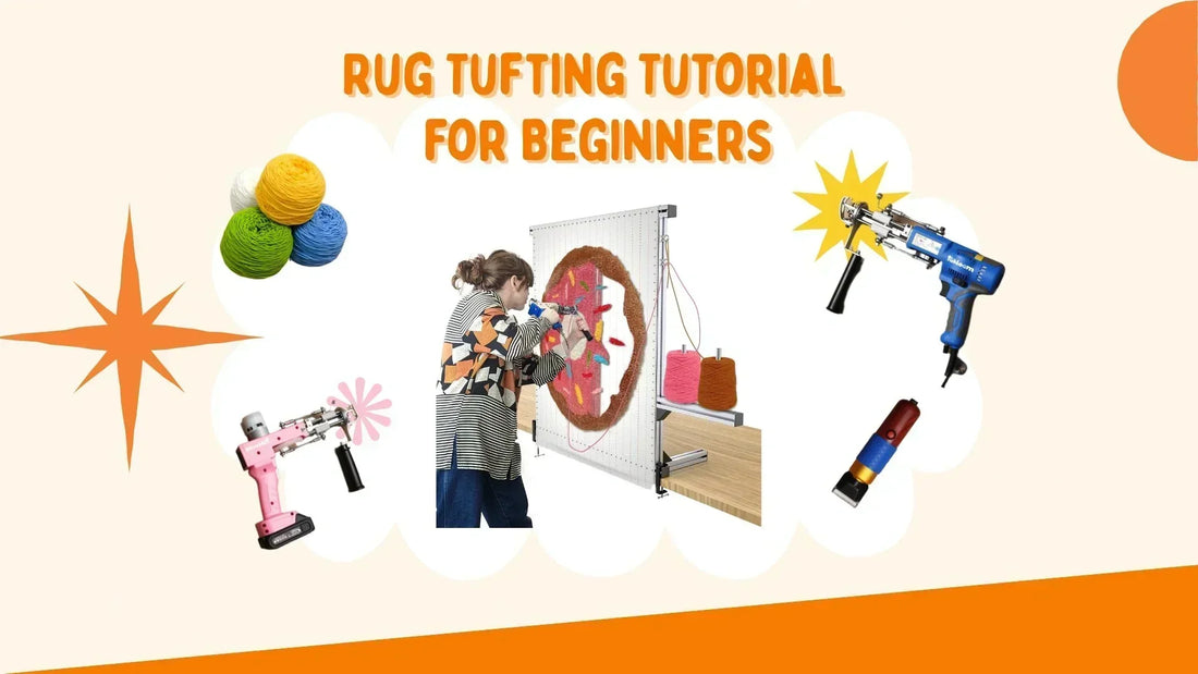 rug tufting tutorial for beginners